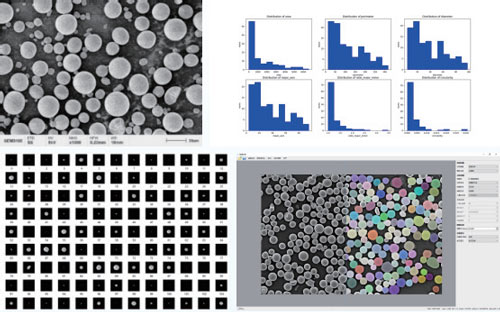 SEM Particle & Pore Analysis Software (Particle)