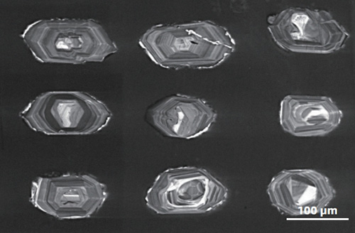 sem image analysis - Catholuminescence