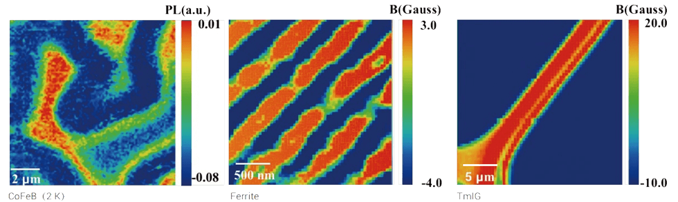 Scanning NV Microscope applications in Ferromagnet & Antiferromagnetic