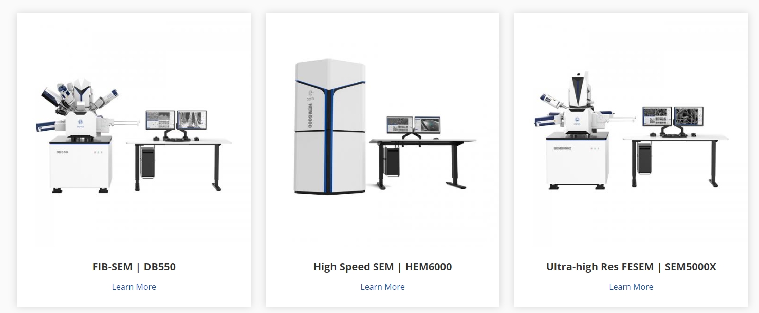 CIQTEK SEM Microscopes