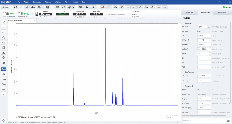 NMR software