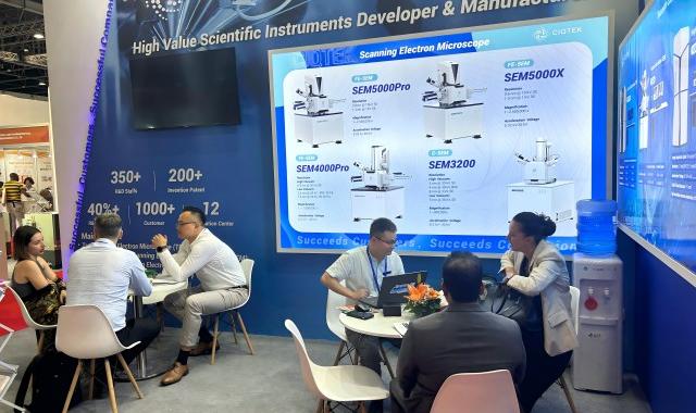 ARABLAB Expo Attracts Enthusiastic Attention to CIQTEK Scientific Instruments