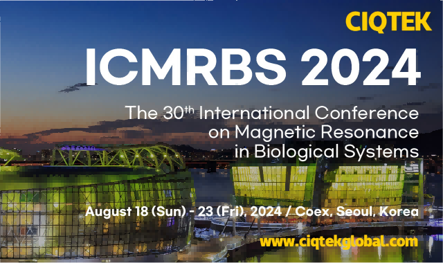 CIQTEK at 30th International Conference on Magnetic Resonance in Biological Systems, #22~26